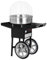GGM Gastro | ZWET52S#SPSZWJ | Zuckerwattemaschine - Ø 520mm - 1,08 kW - Schwarz - inkl. Hygieneschutz