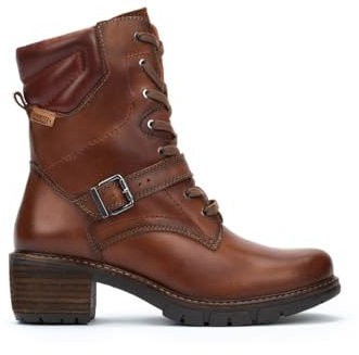 Pikolinos Stiefeletten mit Absatz in Leder SAN Sebastia für Frauen Farbe Cuero