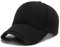 Yutdeng Baseball Cap for Men Women Peaked Cap Vintage Cotton Trucker Hat Unisex Adjustable Sun Hat Solid Color Casual Snapback Hat Visor Hat for Sports Outdoor,Black,One Size