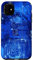 Coque pour iPhone 11 Carte mère bleue pour ordinateur