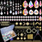 Luzoybo 240 Stück Sonnenfänger Bastelset DIY Sun Catchers Making Kits für Erwachsene Crystal Suncatchers Kit mit Bunten Prisma Perle Regenbogen Maker für Windows Hanging Indoor Outdoor Garden Decor