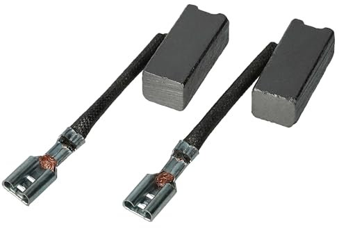 vhbw 2x balais de charbon 7 x 8 x 18 mm compatible avec Bosch GBH 36 VF-LI, 36 V-LI marteau piqueur