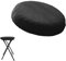 Heting-YQ Stretch Stuhlbezug Rund Runder Waschbarer Elastischer Sitzbezug Elastic Sitzhocker Bezug für Bürostühle Esszimmerstühle Barhocker (Noir)