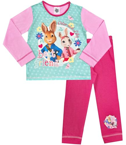 Peter Rabbit Girls Pyjamas Character Nightwear (Peter Rabbit Best Friends, 18-24 Months)