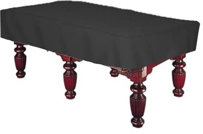 CPAOWEHF Billardtisch mit Kordelzug, Oxford-Stoff, Pooltisch, Sonne, Regen, Tischschutz für drinnen und draußen