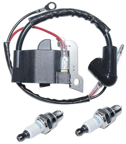 Modulo Bobina di accensione e Kit Candela compatibili con Parti del Motore del Motore del Tosaerba GX35 UMK435 GX 35 a 4 Tempi
