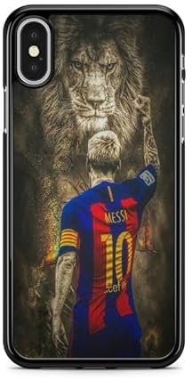 Générique Phone Case Compatible with Iphone XR Lionel Messi Legend Football Gold Ball Ronaldo Kylian Mappé Ref 4609