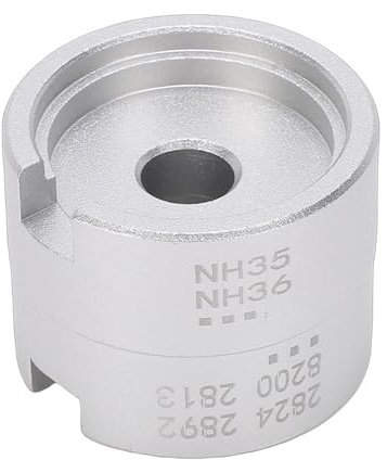 EIMSOAH Herramienta Estabilizadora de Soporte de Movimiento de Reloj de Aluminio Sólido para Calibración de Movimiento 2824 2892 2813 NH35 NH36, Flujos de Trabajo Eficientes