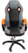 Notek s.r.l. Poltrona da Ufficio Presidenziale - Mod. Sport Racing - ideale per Gaming ufficio casa (Arancione)