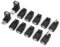 Kit Adaptateur USB 2.0 Convertisseur Angle F / M Mini Micro Adaptateur De Usb Prise Mâle À Femelle Pour Ordinateur Tablette Téléphone Portable (ensemble De 40 Pcs)