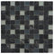 Marmor Glasmosaik Matte 30 x 30 cm Grau Weiss Mosaik Fliesen Naturstein M674