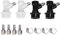 Keg Ball Lock, 4 Stück Kugelschloss mit Gewinde, Keg Anschlüsse aus Kunststoff, Anschluss Ball Lock Disconnects Kit mit Adapter Zange für Bier Soda Saft Wasser