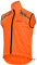 Sikma Gilet de cyclisme léger coupe-vent réfléchissant haute visibilité, Orange, XL