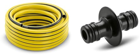 Kärcher 2.645-138.0 Schlauch PrimoFlex (1/2 Zoll, 20 m) & 2.645-008.0 zwei-Wege-Kupplung