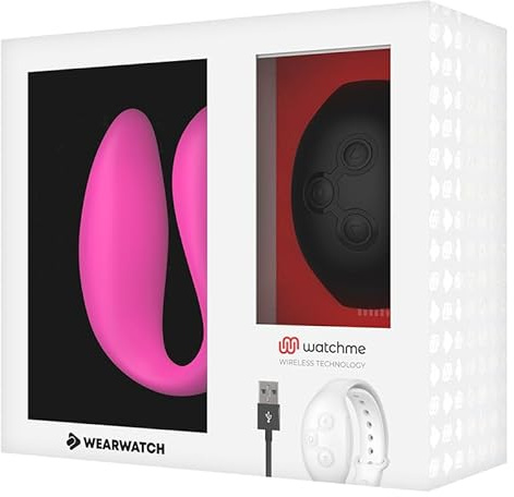 WEARWATCH - WATCHME DUAL Technology Vibrator Fuchsia/AZABACHE