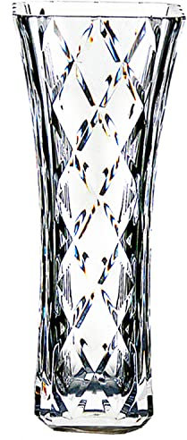 Kwlyon Vase Kunststoff Vasen Unzerbrechliche Transparent,glänzend wie Kristallglas Blumenvase,Kleine Modern Glas Vasen,Geeignet für Büro, Zuhause (Transparent, Wide Vase)