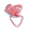iNszkoos 0-3Y Kinder Winter Hängende Halshandschuhe, Unisex-Verdicken Warmer Fäustlinge, Schneeflocke Strickhandschuh, Vollfingerhandschuhe mit Schnur für Baby Kleinkind Kinder Mädchen Jungen
