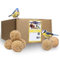 Lyra Pet® | 100 x 90 g = 9 kg Ganzjahresknödel ohne Netz | Energielieferant für Wildvögel | Ideal für Körnerfresser | Meisenknödel mit Besten Zutaten