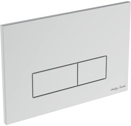Ideal Standard S0767AA Oleas M2 Toilet Flush Plate, Chrome