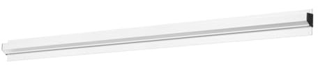 Hendi Halter, mit Schrauben- oder Klebebefestigung, Bonhalteleiste, 1220mm, Aluminium, Silber