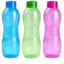 Genérico PLASTIC FORTE Sport Botella, Surtido, 500 ml pack de 3. colores surtidos.