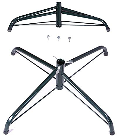 Supporto per Albero di Natale, Supporto per Albero di Natale da 50 Cm, Treppiede in Ferro Staffa di Base Facile da Installare, Base per Albero di Natale Artificiale