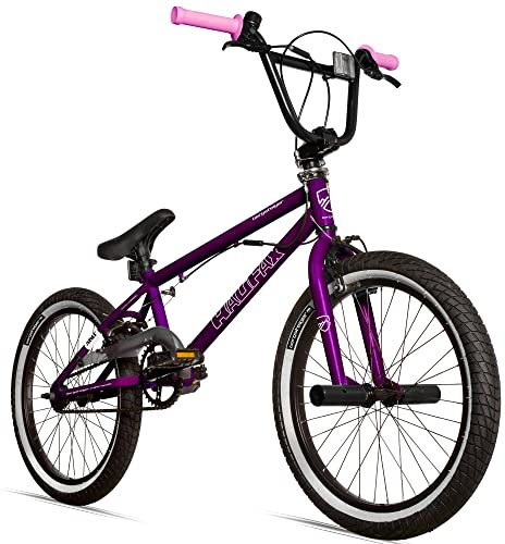 Bergsteiger Halifax 20 Zoll BMX, Fatbike, 360° Rotor-System, Freestyle, 2 Stahl Pegs, Kettenschutz, Freilauf