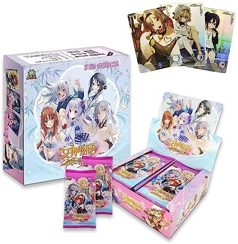 Booster Goddess Story Neuester Booster 2023 150/180PCS Booster Box Waifu Card Goddess Story TCG CCG Card Anime Girls Trading Cards 1/2Yuan Package Series (NS-1-9)