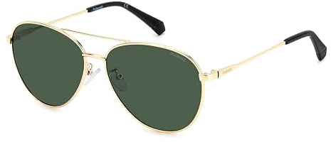 POLAROID Brille PLD 4142/G/S/X Größe 60-14 mm Gold Grün polarisiert