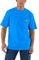 Carhartt Men's Loose Fit Heavyweight Short-Sleeve Pocket T-Shirt, Blue Glow, XXXXL