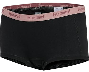 hummel Mädchen, Kinder Sportunterwäsche Carolina rosa/schwarz 158/164