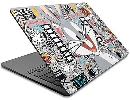 Head Case Designs Offizielle Looney Tunes Bugs Bunny Graphics Und Charaktere Vinyl Haut Aufkleber Abziehbild Abdeckung kompatibel mit MacBook Air 13.6 A2681 (2022)