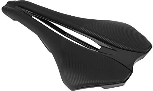 Aramox Bike Saddle, EC90 Black Line Universal Shock Absorption Mountain Bike Saddle Road Cushion Cycling Accessory