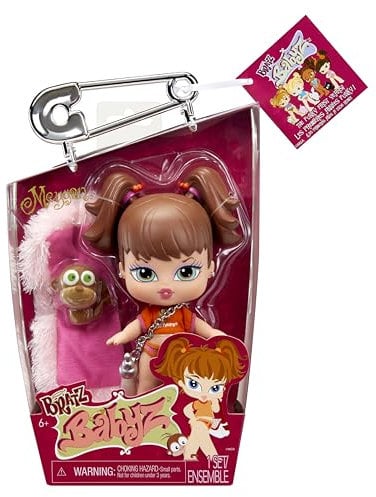 Bratz Babyz - Sammler-Modepuppe - Meygan - mit Echter Mode und Haustier - Kinderspielzeug - Ideal für Sammler und Kinder ab 6 Jahren