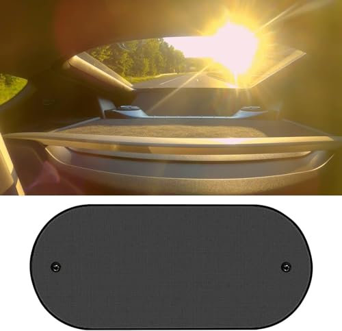 Zasdvn Parasol para luna trasera, protección solar para ventana trasera, protección solar para ventana de coche, protección UV, protección solar automática, plegable, visera solar y UV