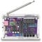 FM Radio Kit Soldering Practice Kit, DIY Electronic Project Kit FM 87-108MHz with 2 Power Modes EK1989, Teaching Kit