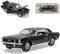 alles-meine.de GmbH Ford Mustang I 2. Generation Coupe Schwarz 1968 1/18 Greenlight Modell Auto mit individiuellem Wunschkennzeichen