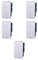 5 MODULI INTERRUTTORE 0-1, BIANCO, COMPATIBILE CON VIMAR PLANA, 2 POSIZIONI, MODULI E FRUTTI 100% COMPATIBILI, MATERIALI DI ALTA QUALITA'