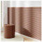 Vnook Wall Panels Padded, 3D Self-Adhesive Wall Panels, Upholstered Panel Wall, 1 cm Thick Anti-Collision Wall Cushion Bed Headboard, for Bedroom Wall Protection(Brown)