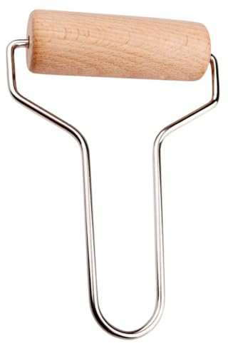 Angoily Rouleau À Poterie en Bois Outil De Modelage pour Pâte Polymère Et Argile À Poterie Rouleau À Argile pour Atelier De Céramique École Et Loisirs Créatifs 5.51 X 3.35 X 1.10 in