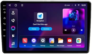 9 Pollici Android 13 Autoradio per Peugeot 308 T9 308S 2013-2017 Navigazione GPS Touch screen con Bluetooth SWC FM RDS Radio AHD 4G/WIFI DVR Ventola di raffreddamento(4+64G)