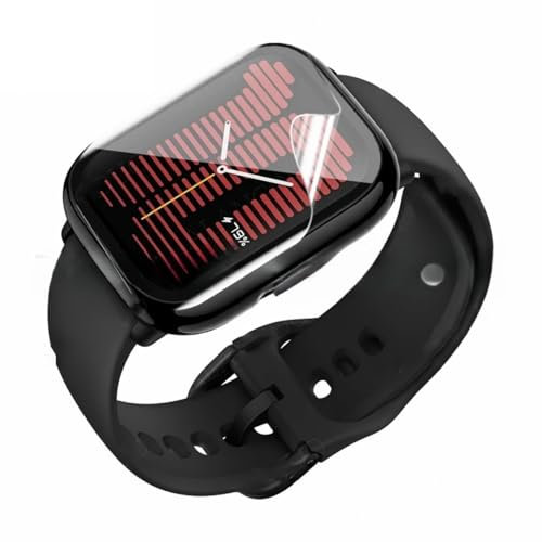 Stejnhge 5pcs Película hidrogel Protector de pantalla para Ama zfit Active 42mm, Smartwatch Película tpu de protección transparente flexible de alta definición
