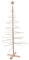Holyart Albero di Natale Xmas3 in Legno Naturale Decorativo 190 cm