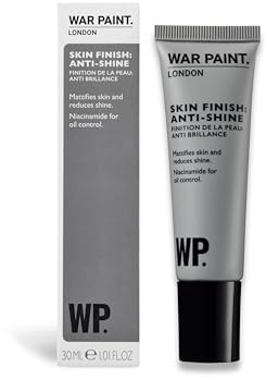 War Paint Skin Finish Anti Shine Face Primer for Oily Skin 30ml | Prepares the Skin and Removes Shine, Lightweight Formula with Niacinamide for a Matte Finish