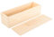 MOKKHNB Molde para Tostadas de Madera con Tapa Recipiente para Hornear Pan y Jabón Suministro de Cocina para Rebanadas de Sándwich y Pasteles