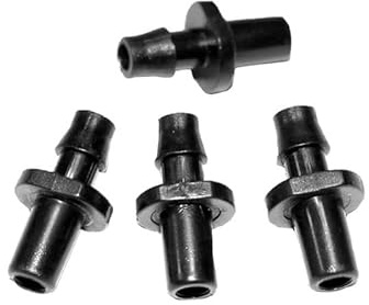 50pcs 1/4 Hose Fittings Gardening Public Green Agricultural Production And Irrigation Sprinkler Systems Connector
