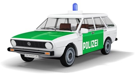 Volkswagen Passat B1 Variant Polizei, 130 mm x 55 mm x 55 mm, Blau