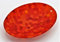 Piatto Ovale in Vetro di Murano Murrine Moretti Diametro 10 x 7 Centimetri da Collezione
