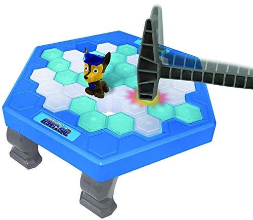 PAW PATROL Brettspiel: Don't Drop Chase - Interaktives Familienspiel ab 3 Jahren mit Spinner und strategischem Planen