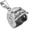 BlackAmazement 316L Edelstahl Anhänger American Football Helm Rugby Halskette Herren Damen (Anhänger ohne Kette)